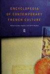 Encyclopedia of contemporary French culture