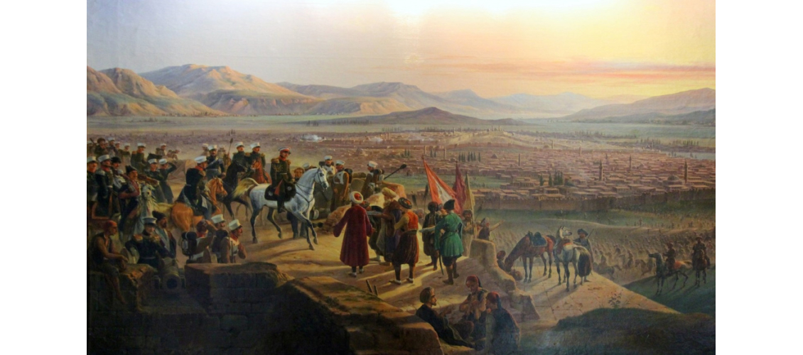 Януарий Суходольский. Сдача крепости Эрзерум 27 июня 1829 года, 1834 г.